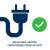 Direct mains operation icon