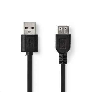 Nedis aktív USB 2.0 hosszabbítókábel 0,2m fekete (CCGP60010BK02) 65574261 