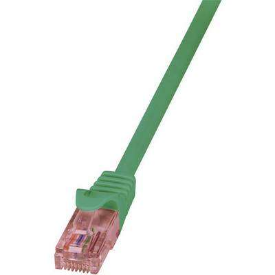 RJ45 Hálózati csatlakozókábel, lángálló, CAT 6 U/UTP [1x RJ45 dug...