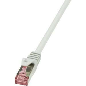LogiLink RJ45 sieťový kábel, CAT 6 S/FTP, 1,5 m, sivá - Káble a príslušenstvo
