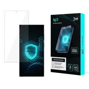 3mk 1UP screen protector for Samsung Galaxy S23 Ultra, mobile gaming, 400% impact resistance, oleophobic coating - OEM