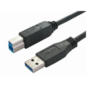 Bachmann USB 3.0 A zu B Kabel, Nahaufnahme - Bachmann