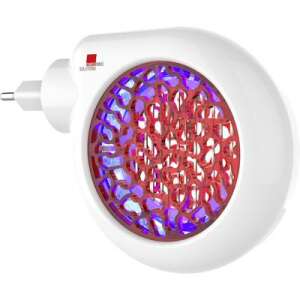 Swissinno Premium Mini 3W UV szúnyogfogó, fehér és piros, elektromos rovarirtó, rovarcsapda, légycsapda, szúnyogcsapda - Swissinno