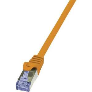 Мрежов кабел LogiLink RJ45, CAT 6A S/FTP, оранжев, 3 метра - Logilink Пач кабел
