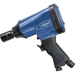 Scheppach pneumatic impact wrench, 312 Nm torque, 1/2" square drive, blue and black - Impact wrench