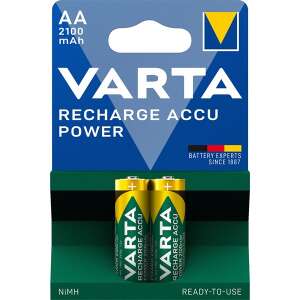 Varta Ready To Use AA Ni-Mh 2100 mAh ceruza akku (2db/csomag) 65576184 