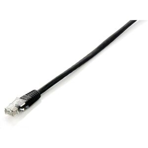 Equip 625453 black CAT6 U/UTP patch cable, 0.25m - Equip