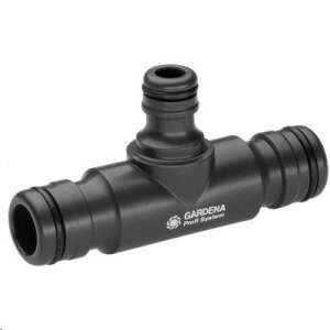 Gardena Profi System T-piece connector, black, for connecting hoses and pumps - Connector and Accessory