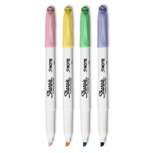 Sharpie S-Note markerek, 4 darabos pasztell szín készlet - Sharpie