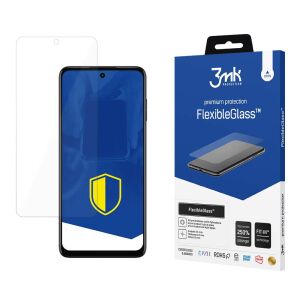 3mk FlexibleGlass screen protector for Motorola Moto G73 5G, retail packaging and application - 3MK Screen Protector