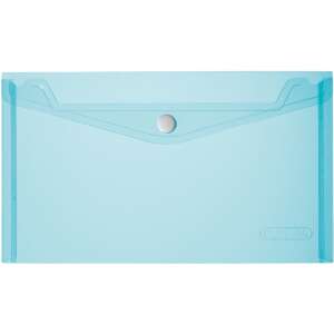 Plic transparent Herlitz PP DL, albastru - Huse de protecţie acte