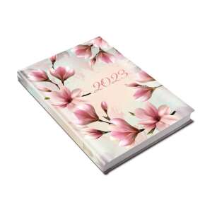 Realsystem 2024 daily planner, A5 size, magnolia design - REALSYSTEM