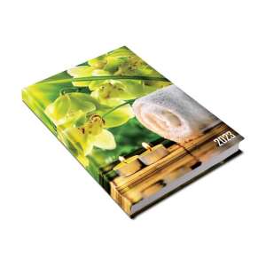 Realsystem 2023 Tagesplaner mit Orchideen- und Handtuchdesign - REALSYSTEM