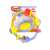 WinFun Twist and Turn Teether, colorful baby toy for teething and sensory play