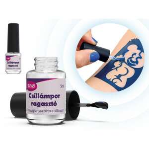 TyToo Csillámpor ragasztó - fehér - 5 ml