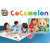 Cocomelon 60 piece maxi floor puzzle, double-sided, featuring the characters from the Cocomelon show, kids playing with the puzzle