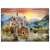 Zamek Neuschwanstein 2000 elementów puzzle ukończony obraz