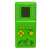 Zöld Tetris 9999in1 kézi játékkonzol több játékkal