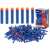 Nerf Arrows 200, blue and orange foam darts, Nerf compatible, 200 pack, Hero brand