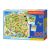 Castorland Puzzle Lengyelország térkép 100 darabos doboz