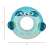 Intex 59266 blue sloth pool float, 84cm, size information