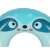 Intex 59266 blue sloth pool float, 84cm, close-up of face