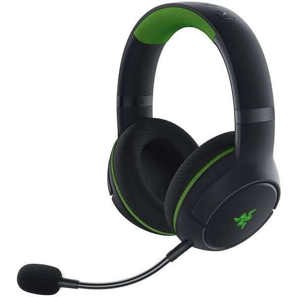 Razer kaira pro for xbox gaming headset fekete-zöld (rz04-0347010...