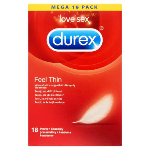 Durex Feel Thin Kondom 18 Stück