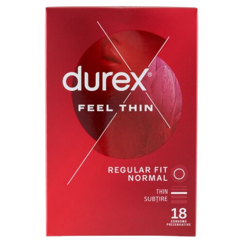 Durex Feel Thin Óvszer 18db