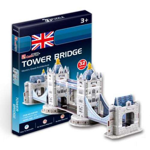 CubicFun 3D-Mini-Puzzle - Tower Bridge 32-teilig 31778108