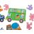 Close-up of Puzzle Games Vehicles 30 pieces, animal vehicle puzzles