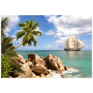 Castorland Puzzle Sailing is Paradise 1500 dielikov puzzle dokončený obrázok - Castorland Puzzle