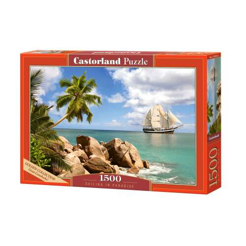 Castorland Puzzle Sailing is Paradise 1500 - 1500db-os puzzle, Többszínű