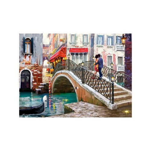 Venice Bridge puzzle image, Castorland