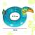 Blue toucan inflatable swimming ring for kids, 70cm