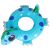 KX4926 - Inflatable Dinosaur Swim Ring, 50cm, Blue 65621126