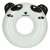 KX4919_2 - panda cauciuc plutitor, 80cm, alb/negru 80773083