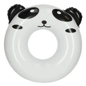 Panda inflatable ring for kids, 80cm, white/black - Kids' Swim Ring