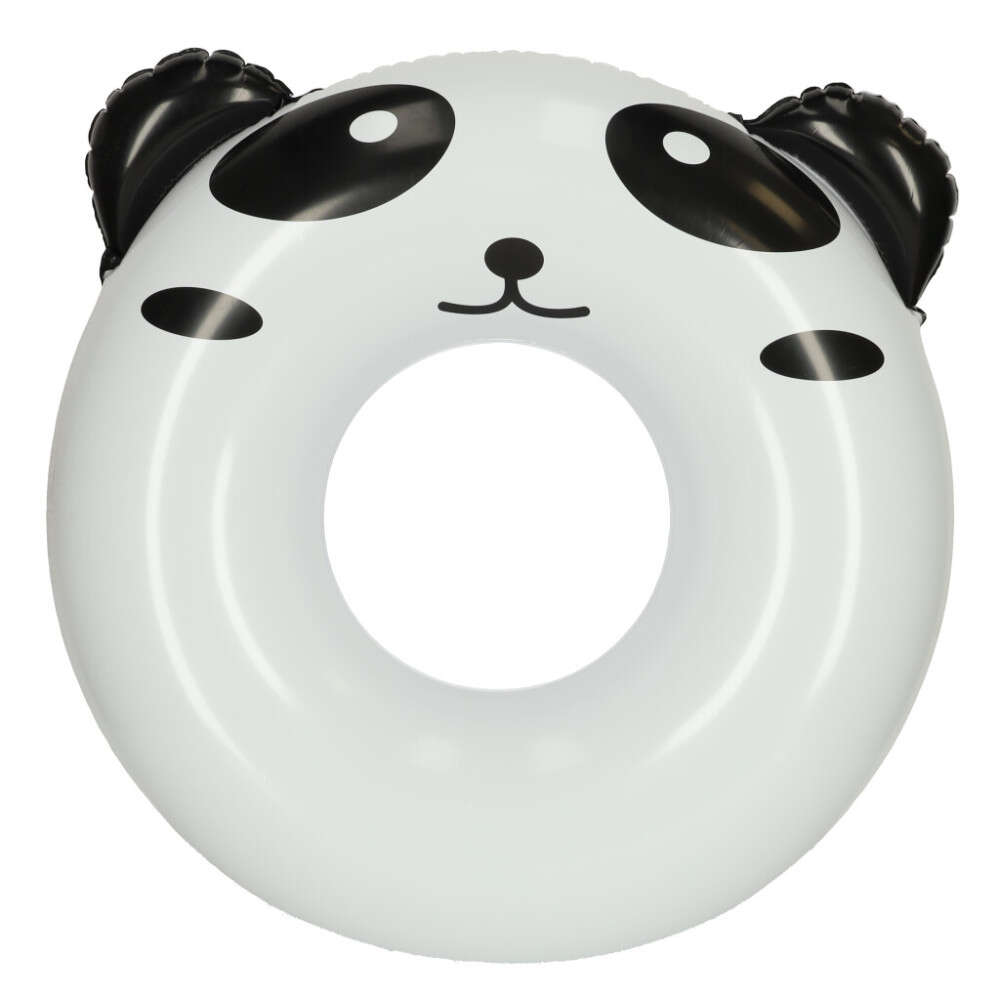 KX4919_2 - panda úszógumi, 80cm, Fehér/Fekete