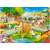 Castorland Safari Animals 60 darabos puzzle, Állatkert látogatás, zsiráfokkal, elefántokkal és más állatokkal