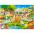 Castorland Safari Animals 60 darabos puzzle, Állatkert látogatás, zsiráfokkal, elefántokkal és más állatokkal