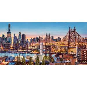 Castorland Good Evening New York 4000-elementowa puzzle - gotowy obraz - Castorland Puzzle