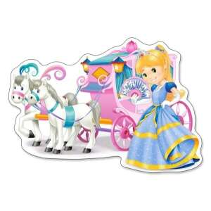 Castorland Princess Carriage 12-piece Maxi Contour Puzzle, assembled - Castorland Puzzle