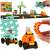 Marioinex Mini Waffle City Air Show building blocks set with packaging, airplane, truck, and runway