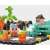 Mini Waffle City 148 Air Show building set with airplane, truck, and figures