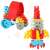 Mini Waffle Constructor 70 Bausteine-Set mit Auto und Rakete