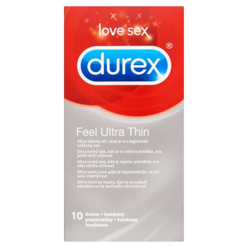 Durex Feel Ultra Thin Kondom 10 Stück