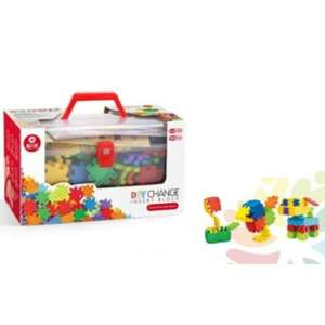 Creative Waffers 100 - Kunststoff-Bauspielzeug, Multicolour 65621623 Plastikbausteine