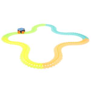 Ikonka Rapid World Autópálya elemes kisautóval 