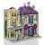 Puzzle 3D Harry Potter - Madam Malkin's & Florean Fortescue's Ice Cream din 290 piese + cadou Wrebbit 31779567}
